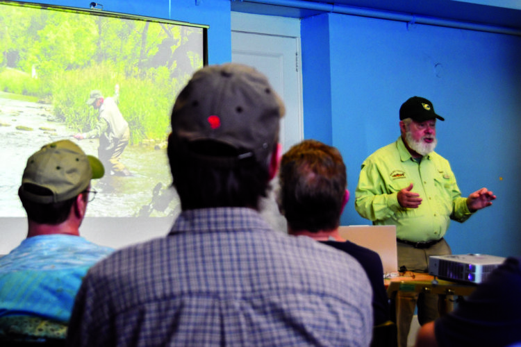 Expert fly-fisher shares underwater tactics for catching trout